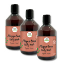 Aleppo Flytande tvål Lagerbärsolja 40% EKO 500ml  x 3 st