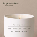 Doftljus Deep Breath 250g
