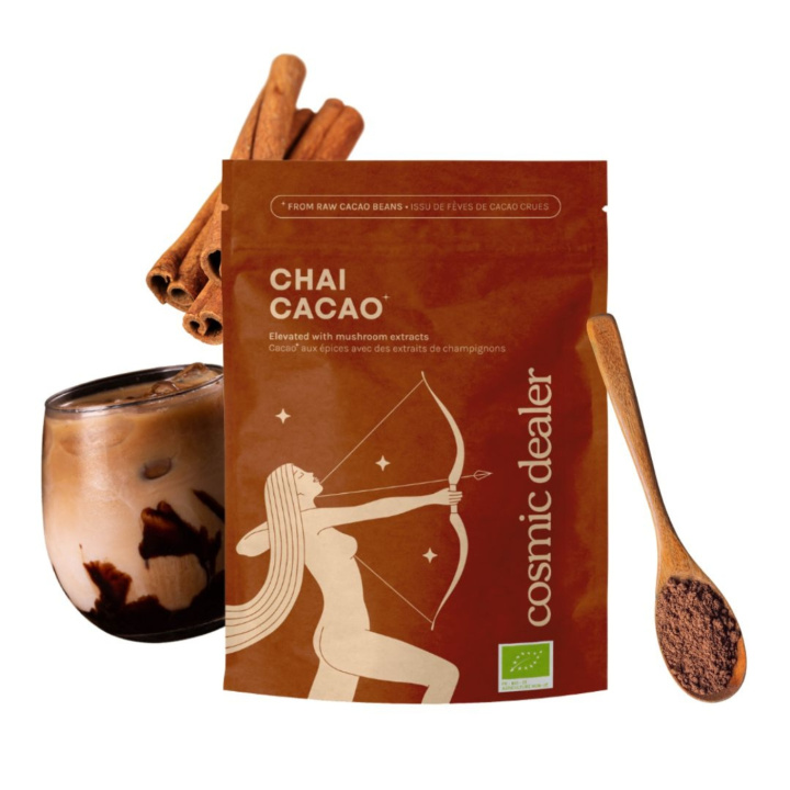 Chokladdryck Lionsmane & Lucuma EKO 120g i gruppen Råvaror & Dryck / Drycker hos Rawfoodshop Scandinavia AB (CALU-CHAI)