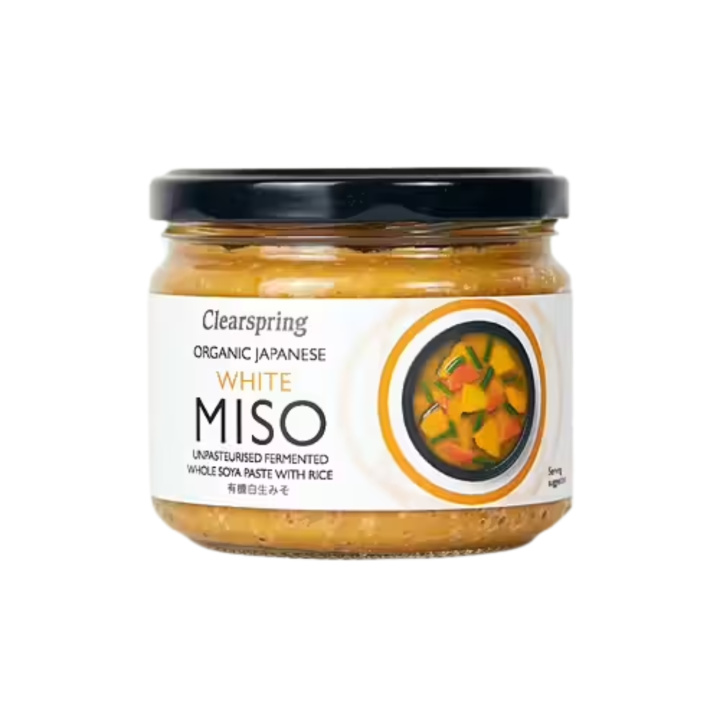 Miso Vit Opastöriserad EKO 270g i gruppen Råvaror & Dryck / Skafferiet / Buljong & Miso hos Rawfoodshop Scandinavia AB (CG000983)
