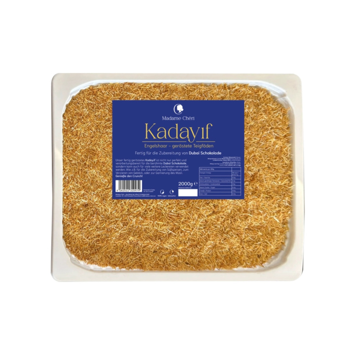 Kadayif Rostade degtrådar 2kg i gruppen Råvaror & Dryck / Bakning / Ingredienser Övriga hos Rawfoodshop Scandinavia AB (CHERI03)