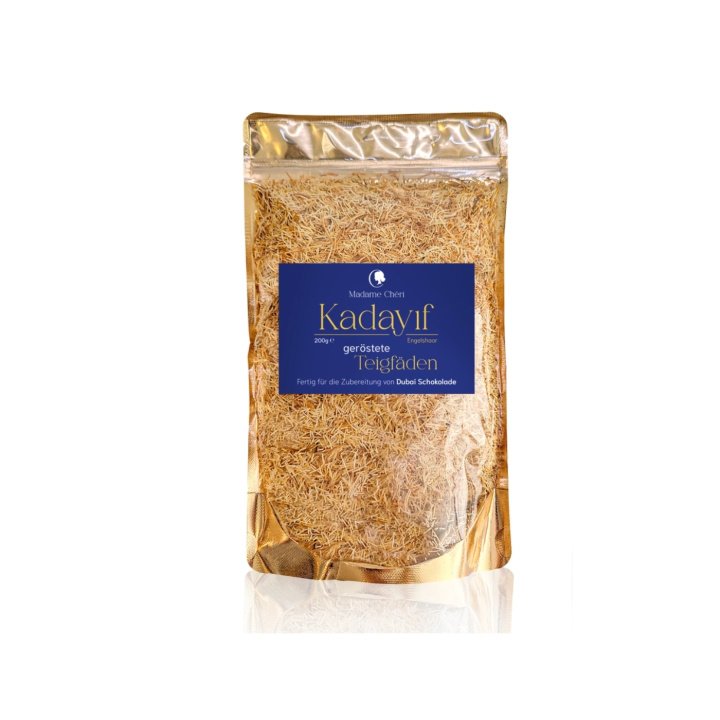 Kadayif Rostade degtrådar 200g i gruppen Råvaror & Dryck / Bakning / Ingredienser Övriga hos Rawfoodshop Scandinavia AB (CHERI04)