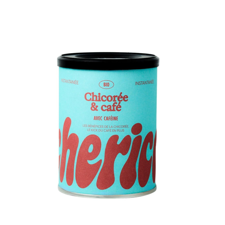 Cikoriakaffe Half-caf EKO 80g i gruppen Råvaror & Dryck / Drycker / Kaffe hos Rawfoodshop Scandinavia AB (CHERICO02)