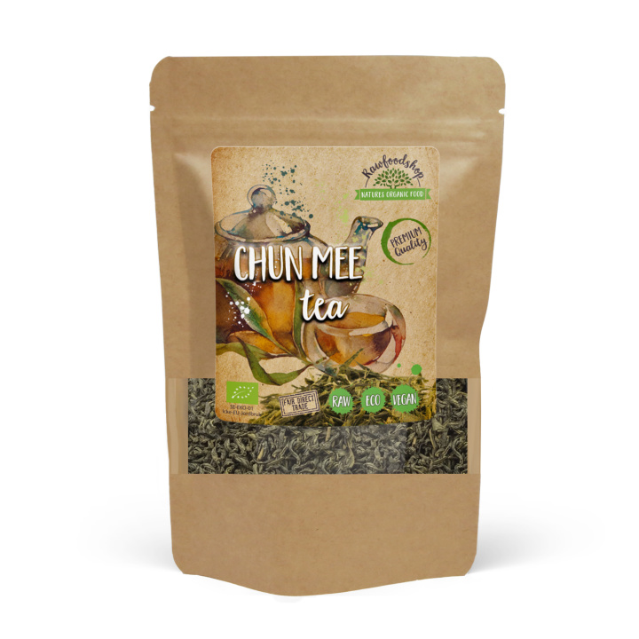 Chun Mee Te EKO 100g i gruppen Råvaror & Dryck / Drycker / Teer hos Rawfoodshop Scandinavia AB (CMT10)