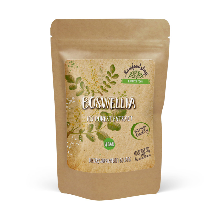 Boswellia Extract 500mg 60 kapslar i gruppen Kosttillskott / Örter & Växter / Örter hos Rawfoodshop Scandinavia AB (CUBOSW60CAP)