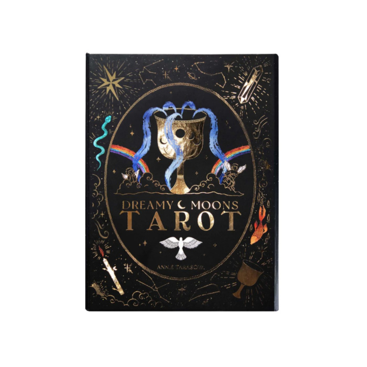 Tarotkort Dreamy Moons Svart i gruppen Hem & Själ / Harmonisk livsstil / Tarotkort hos Rawfoodshop Scandinavia AB (DREAMYTAROT25)