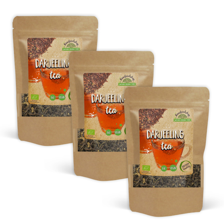 Darjeeling Te EKO 100g x 3 paket i gruppen Råvaror & Dryck / Drycker / Teer hos Rawfoodshop Scandinavia AB (DST10-SET3)
