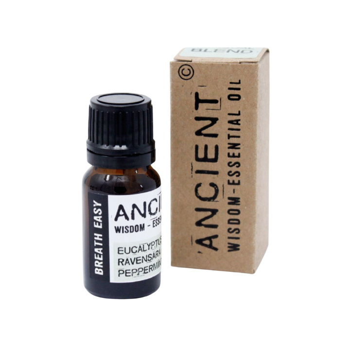 Breathe Easy Essential Oil Blend 10ml i gruppen Hud & Kropp / Naturlig DIY / Eteriska oljor hos Rawfoodshop Scandinavia AB (EBIUL-02)