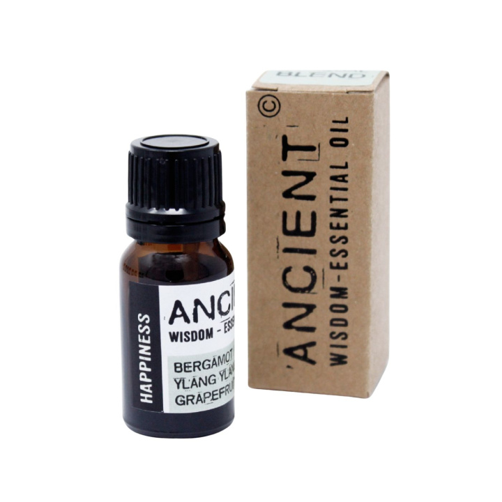 Happiness Essential Oil Blend 10ml i gruppen Hud & Kropp / Naturlig DIY / Eteriska oljor hos Rawfoodshop Scandinavia AB (EBIUL-03)