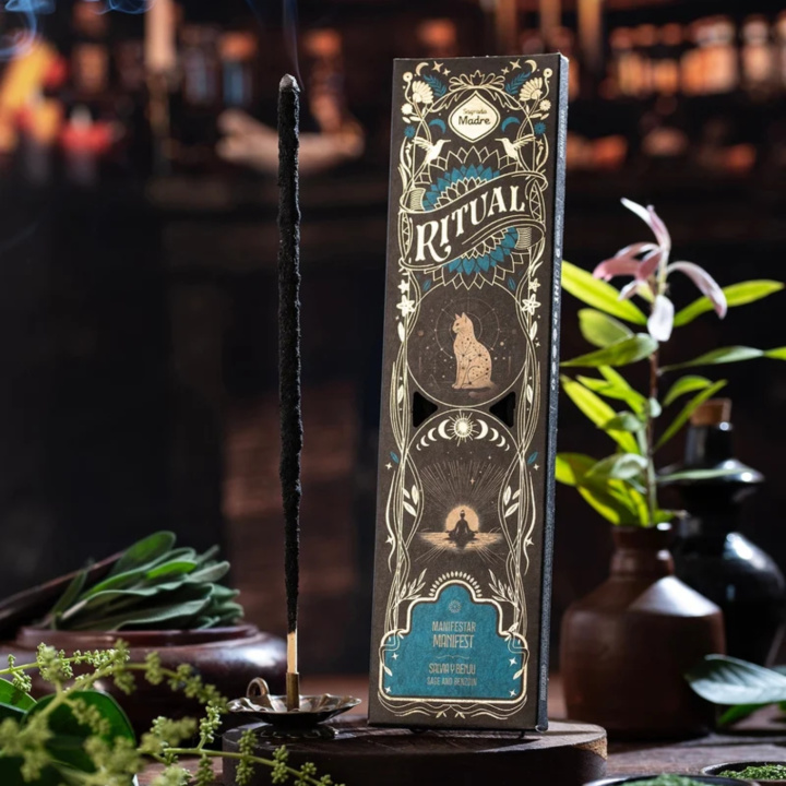Rökelse Ritual Manifest 6st i gruppen Hem & Själ / Stämning & doft / Rökelse hos Rawfoodshop Scandinavia AB (EEJL-8423)