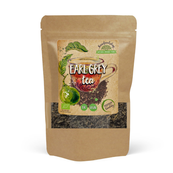 Earl Grey Te EKO 100g i gruppen Råvaror & Dryck / Drycker / Teer hos Rawfoodshop Scandinavia AB (EGT10)