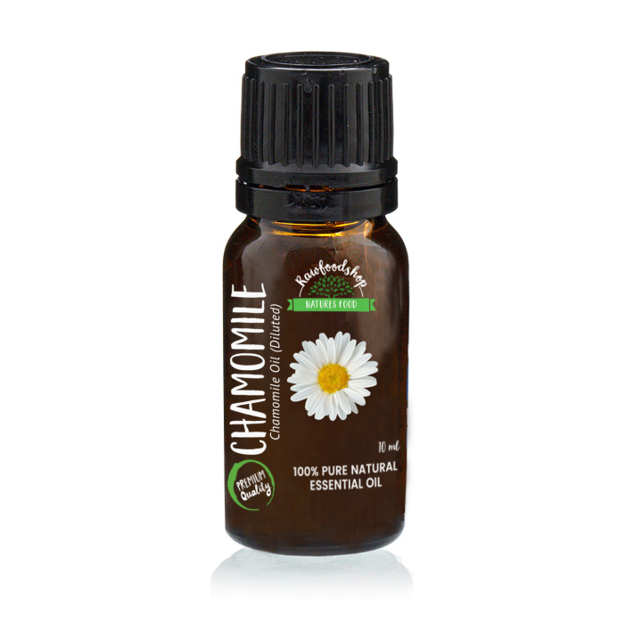 Kamomill Eterisk Olja 10ml i gruppen Hud & Kropp / Naturlig DIY / Eteriska oljor hos Rawfoodshop Scandinavia AB (EOUL-18)