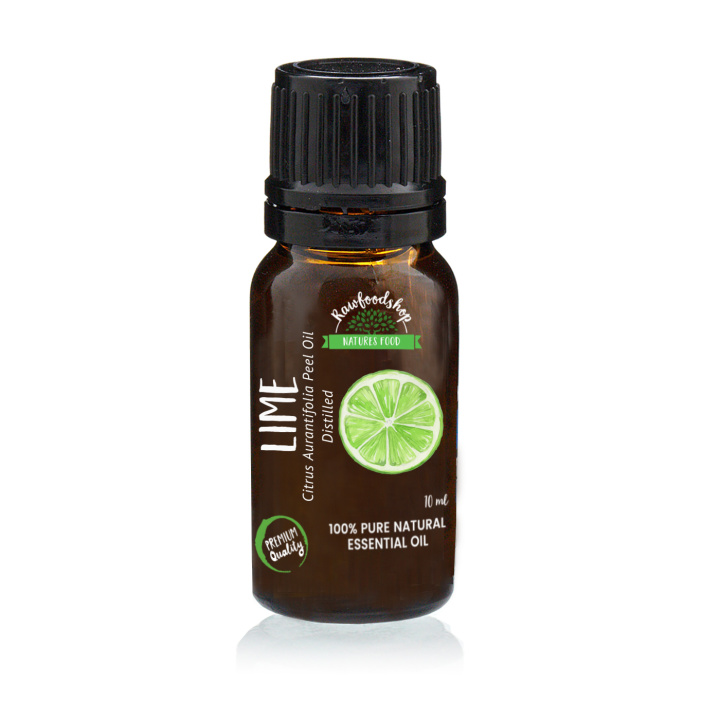 Lime Eterisk Olja 10ml i gruppen Hud & Kropp / Naturlig DIY / Eteriska oljor hos Rawfoodshop Scandinavia AB (EOUL-29)
