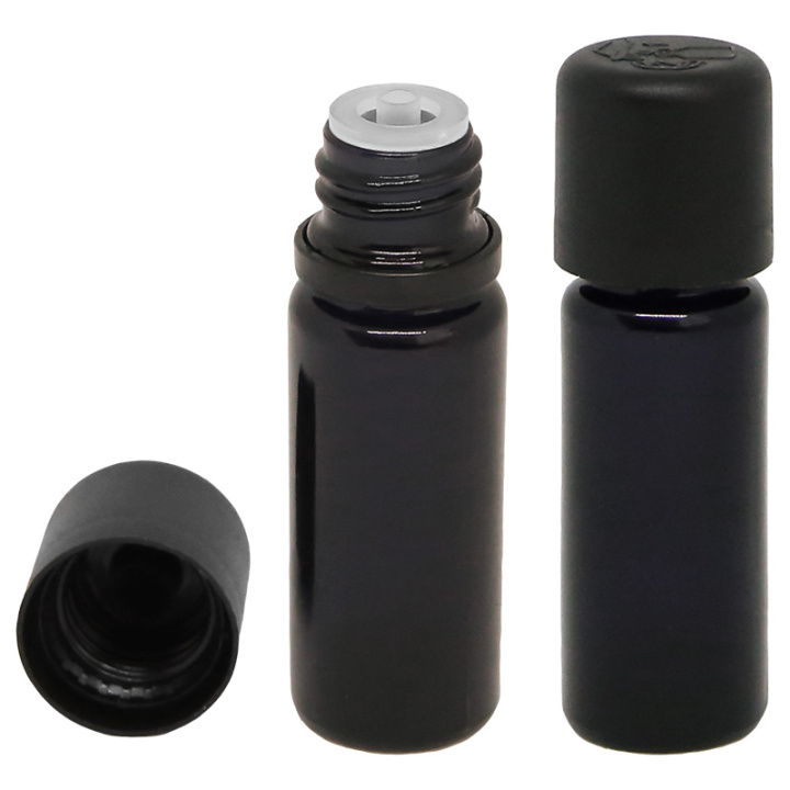 Glasflaska Mörk 10ml i gruppen Hud & Kropp / Naturlig DIY / Tillbehör hos Rawfoodshop Scandinavia AB (FL-10-70-1)