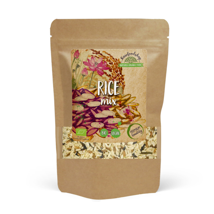 Ris Mix EKO 500g i gruppen Råvaror & Dryck / Skafferiet / Ris & Korn hos Rawfoodshop Scandinavia AB (FRM50)