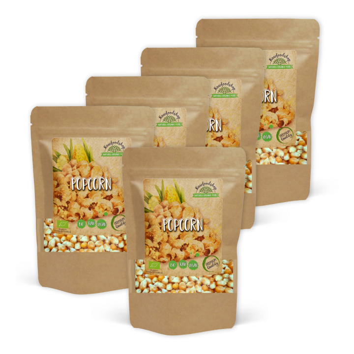 Popcorn EKO 1kg x 5 paket i gruppen Råvaror & Dryck / Skafferiet / Ris & Korn hos Rawfoodshop Scandinavia AB (FRO141-SET5)