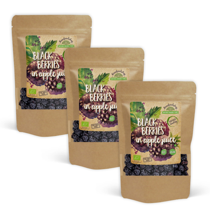 Björnbär EKO 100g x 3 paket i gruppen Råvaror & Dryck / Frukt & Bär hos Rawfoodshop Scandinavia AB (FRU20-SET3)