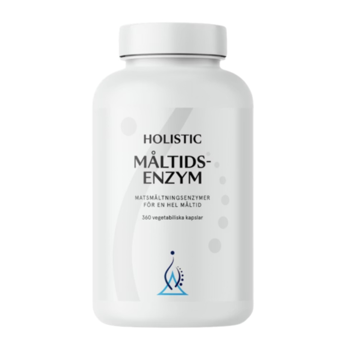 Holistic Måltidsenzym 360k i gruppen Kosttillskott / Användningsområde / Mage & Tarmar hos Rawfoodshop Scandinavia AB (H10210)