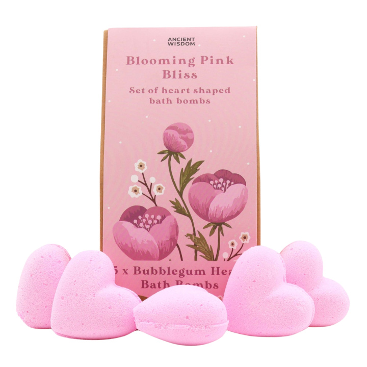 Badbomber Blooming Pink Bliss 350g i gruppen Hud & Kropp / Bad & Spa / Badbomber & Badskum hos Rawfoodshop Scandinavia AB (HBBS-02)