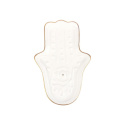 Rökelsehållare White Hamsa Hand
