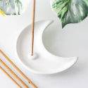 Rökelsehållare White Crescent Moon