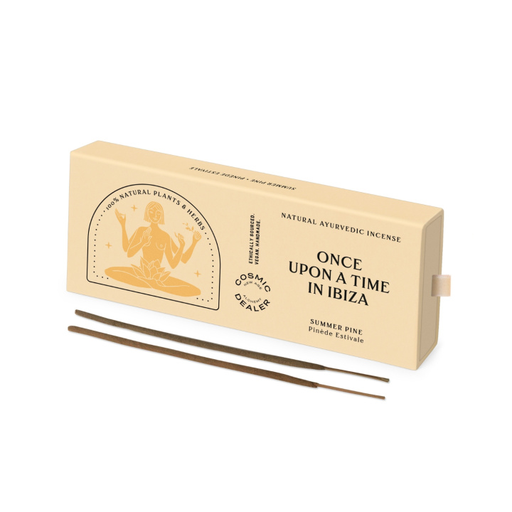 Rökelse Once Upon A Time In Ibiza 30st i gruppen Hem & Själ / Stämning & doft / Rökelse hos Rawfoodshop Scandinavia AB (INIBIZA)