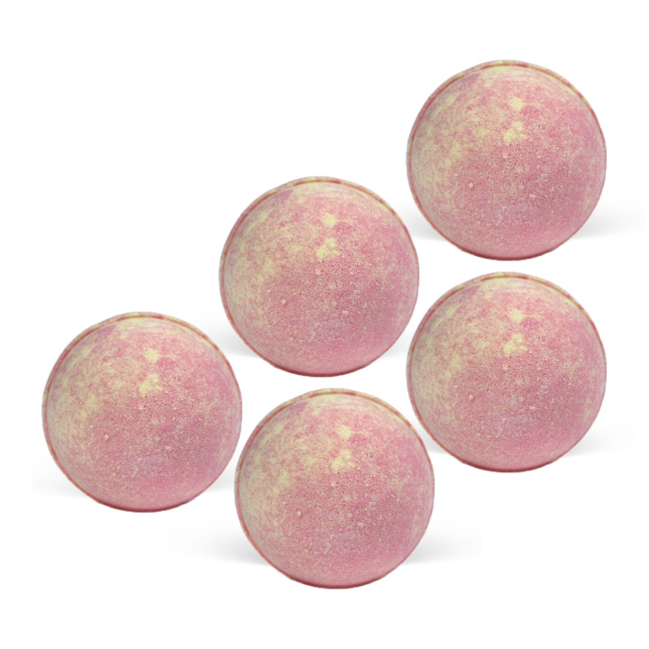 Badbomb Five for Her 180g x 5 st i gruppen Hud & Kropp / Bad & Spa / Badbomber & Badskum hos Rawfoodshop Scandinavia AB (JBB02-SET5)