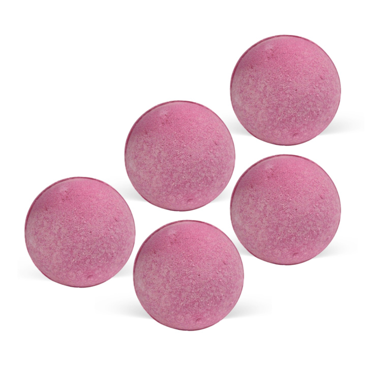 Badbomb Very Berry 180g x 5 st i gruppen Hud & Kropp / Bad & Spa / Badbomber & Badskum hos Rawfoodshop Scandinavia AB (JBB08-SET5)