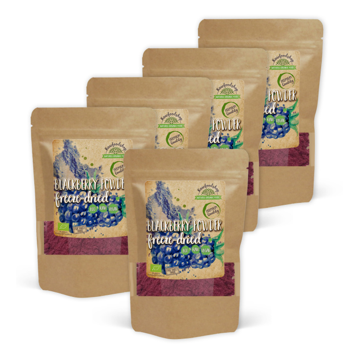 Björnbärspulver Frystorkat EKO 100g x 5 paket i gruppen Råvaror & Dryck / Frukt & Bär / Fruktpulver hos Rawfoodshop Scandinavia AB (K20070005002001-SET5)