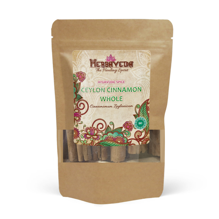 Ceylon Kanelstänger EKO 5 st i gruppen Råvaror & Dryck / Skafferiet / Kryddor & Salt hos Rawfoodshop Scandinavia AB (K23411)