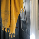 Fouta Senapsgul i Ekologisk Bomull 90x170cm