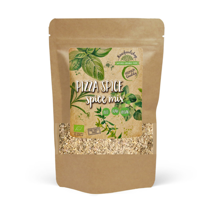 Pizzakrydda EKO 50g i gruppen Råvaror & Dryck / Skafferiet / Kryddor & Salt hos Rawfoodshop Scandinavia AB (KRY99)