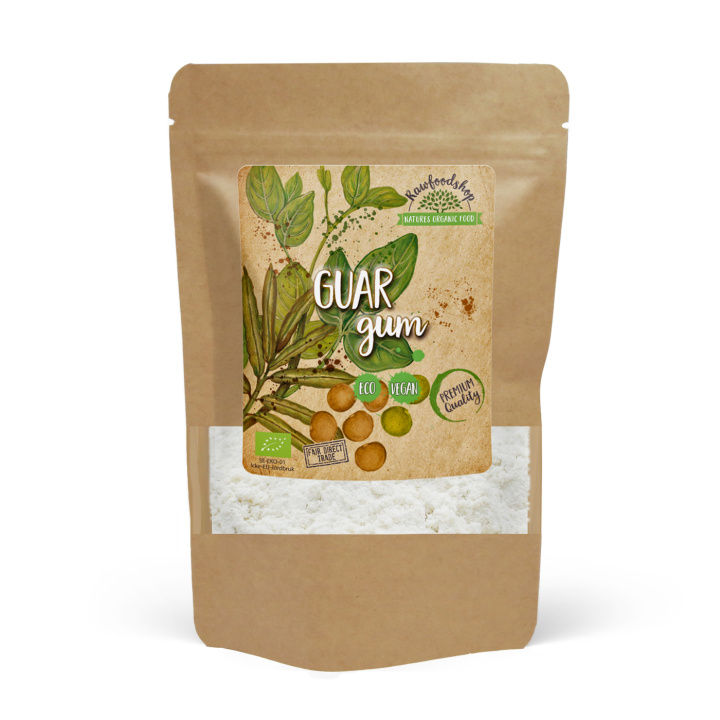 Guarkärnmjöl EKO 125g i gruppen Råvaror & Dryck / Bakning / Mjöler hos Rawfoodshop Scandinavia AB (LBAK125018E)