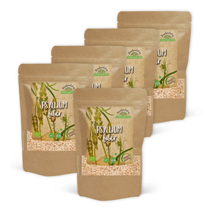 Psyllium Fröskal EKO 500g x 5 paket i gruppen Råvaror & Dryck / Bakning / Ingredienser Övriga hos Rawfoodshop Scandinavia AB (LBAK250056E1-SET5)
