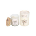 Manifestationsljus Luna Moth med Klar Kvarts