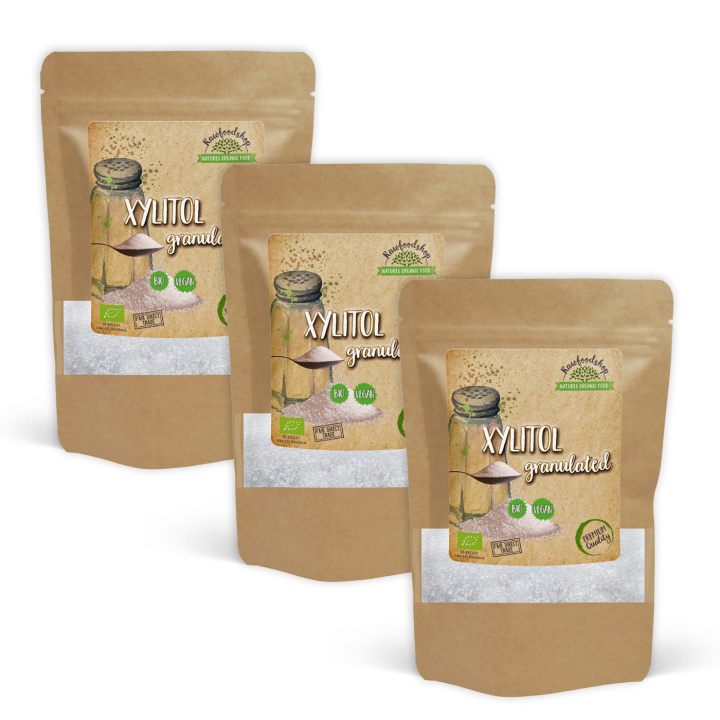 Xylitol EKO 1kg x 3 paket i gruppen Råvaror & Dryck / Bakning / Sötning hos Rawfoodshop Scandinavia AB (LOW00805061-SET3)