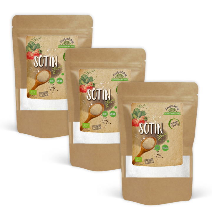 SÖTIN EKO 500g x 3 paket i gruppen Råvaror & Dryck / Bakning / Sötning hos Rawfoodshop Scandinavia AB (LSOT5001020L-SET3)