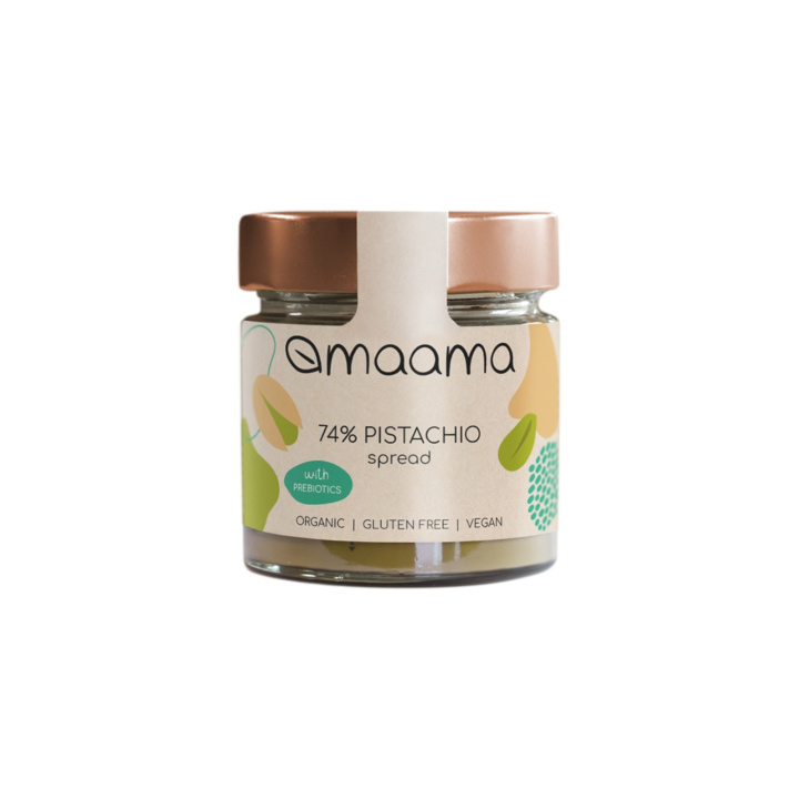 Pistagekräm 74% EKO 200g i gruppen Råvaror & Dryck / Nötter / Nötsmör hos Rawfoodshop Scandinavia AB (MAAMA05)