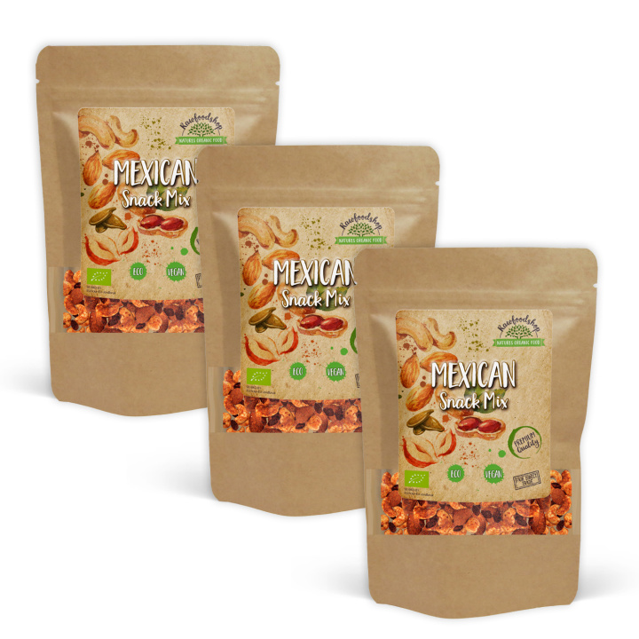 Mexican Snack Mix EKO 200g x 3 paket i gruppen Råvaror & Dryck / Nötter / Nötmix hos Rawfoodshop Scandinavia AB (MELMEX5200-SET3)