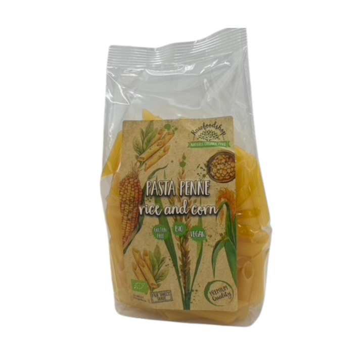 Pasta Ris & Majs Penne EKO 1kg i gruppen Råvaror & Dryck / Skafferiet / Pasta & Nudlar hos Rawfoodshop Scandinavia AB (MR-B-PEN1KG-6PZ)