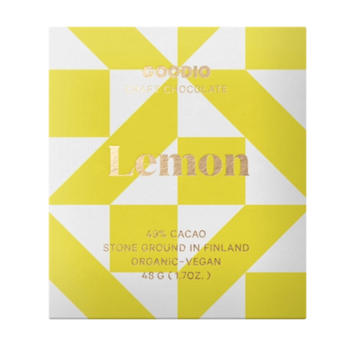 Citron Choklad EKO 48g i gruppen Råvaror & Dryck / Godis & Choklad / Choklad & Bars hos Rawfoodshop Scandinavia AB (NC11)