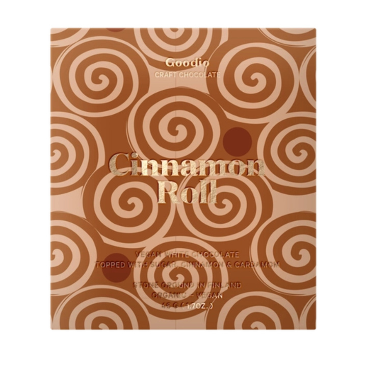 Kanelbulle Choklad EKO 48g i gruppen Råvaror & Dryck / Godis & Choklad / Choklad & Bars hos Rawfoodshop Scandinavia AB (NC36)