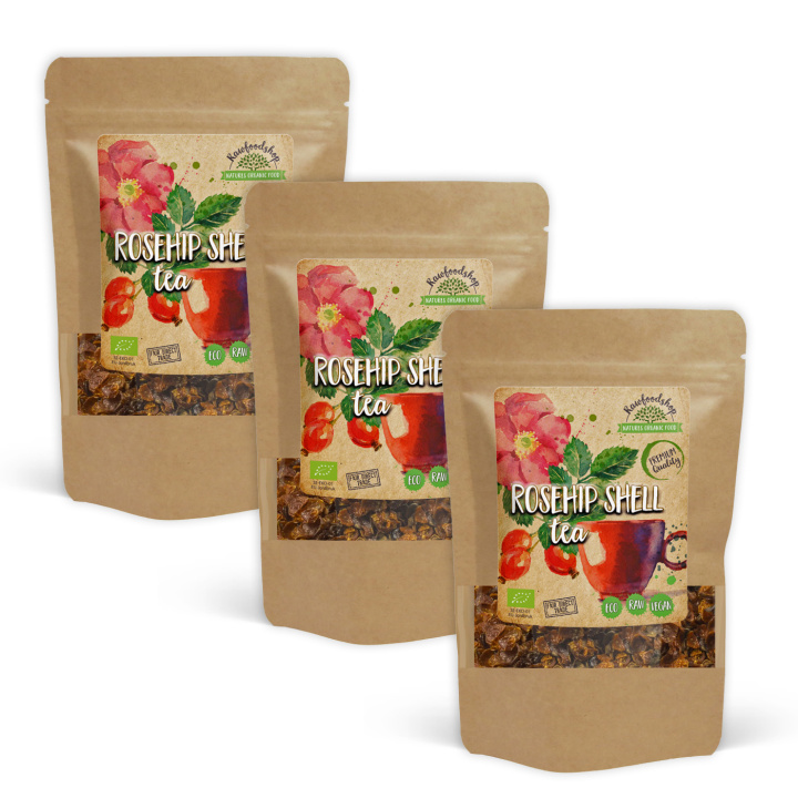 Nyponskal Te EKO 100g x 3 paket i gruppen Råvaror & Dryck / Drycker / Teer hos Rawfoodshop Scandinavia AB (NYT02-SET3)