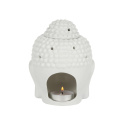Oljebrännare White Buddha Head
