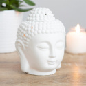 Oljebrännare White Buddha Head