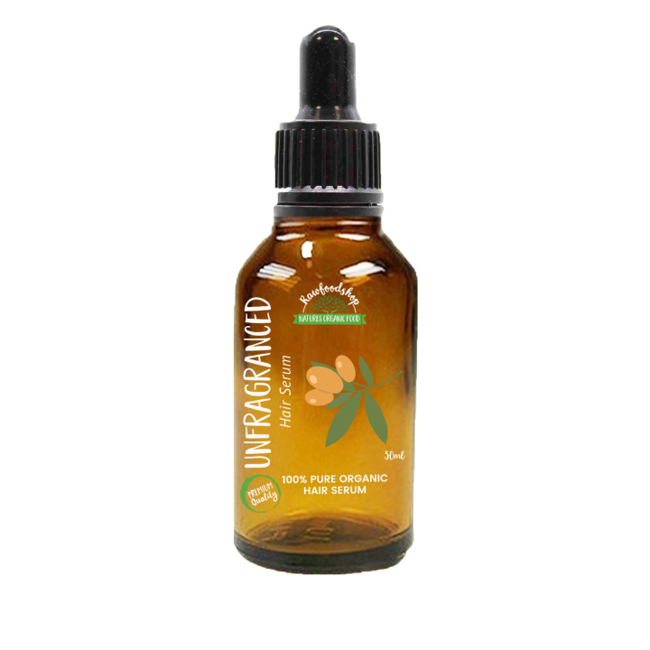 Hårserum Oparfymerad EKO 30ml i gruppen OUTLET 20-80% / Hud & kropp 20-50% / Kampanj - Hud & kropp hos Rawfoodshop Scandinavia AB (OHSUL01)