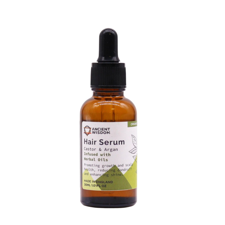 Hårserum Herbal EKO 30ml i gruppen OUTLET 20-80% / Hud & kropp 20-50% / Kampanj - Hud & kropp hos Rawfoodshop Scandinavia AB (OHSUL04)