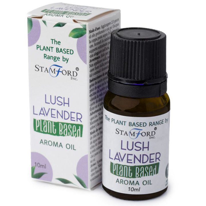 Aromaolja Växtbaserad Lush Lavendel 10ml i gruppen Hem & Själ / Stämning & doft / Doftolja hos Rawfoodshop Scandinavia AB (OILG43)