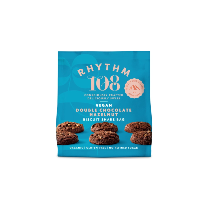 Kakor Choklad Hasselnöt EKO 135g i gruppen Råvaror & Dryck / Skafferiet / Kakor & Kex hos Rawfoodshop Scandinavia AB (R108SHBCH01EU)