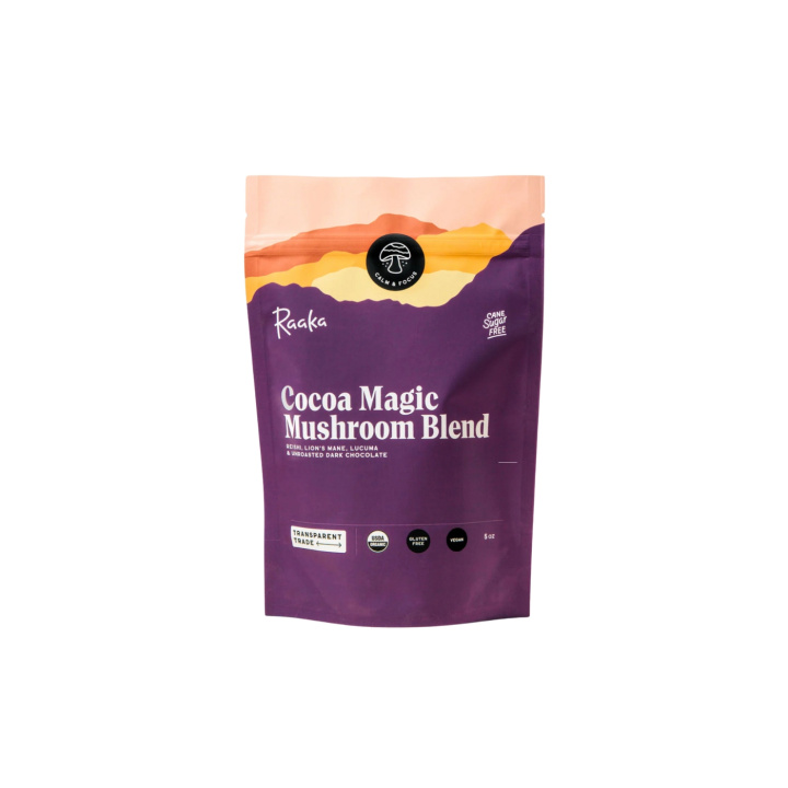 Chokladdryck Magic Mushroom Blend EKO 227g i gruppen Råvaror & Dryck / Drycker / Övrigt hos Rawfoodshop Scandinavia AB (RAA-2005)